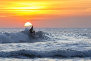 Surfing Beach Kuta